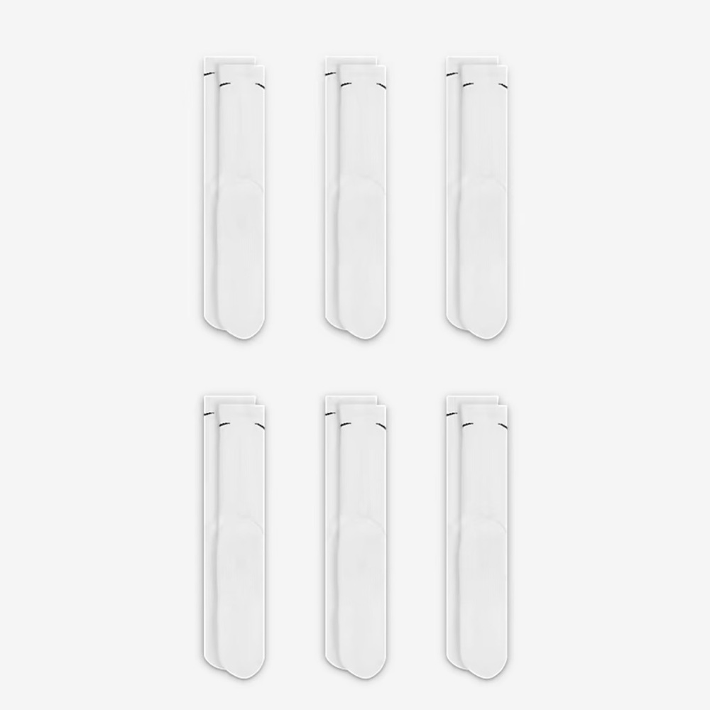 NIKE 
Training Crew Socks (6 Pairs)
Nike Everyday Cushioned - Picture 5 of 16